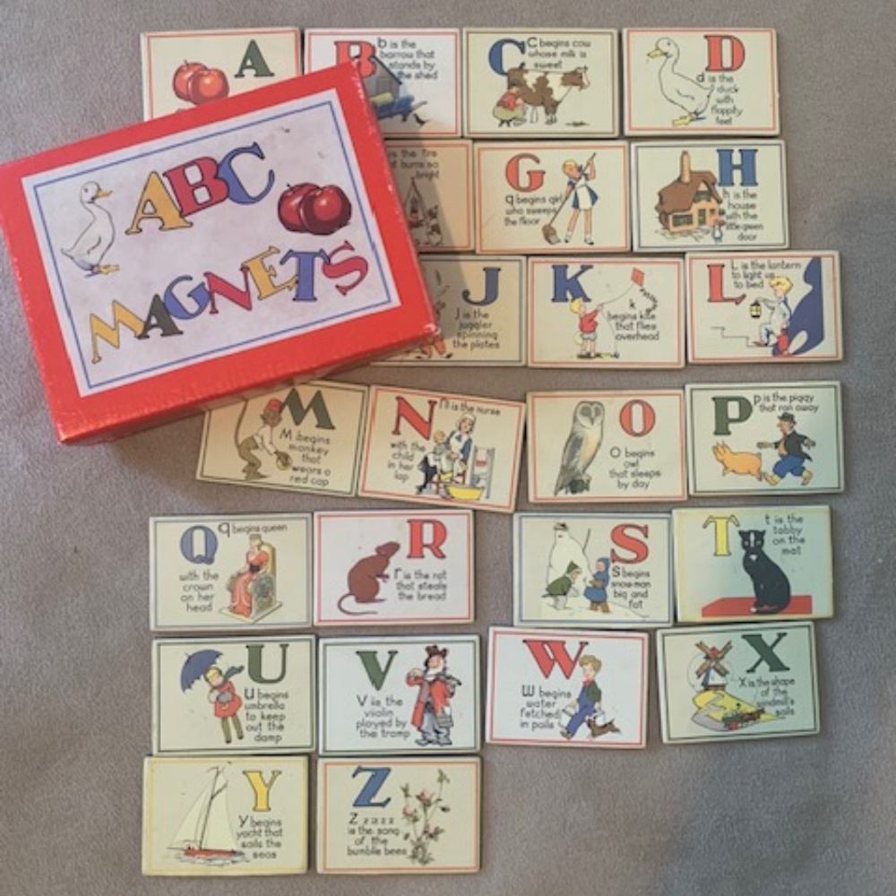 ABC Magnets - Cavallini & Co. San Francisco/ Anthropologie